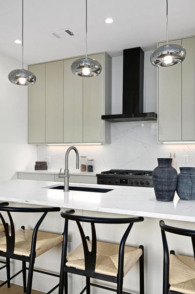 Furnished interior view inside a new home in , Austin (Image 8). Furnished interior view inside a new home in , Austin (Image 8).