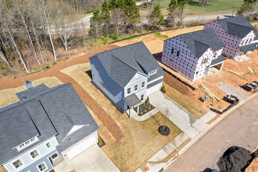 Image 44 representing the Stafford by Crawford Creek Communities in Red Bird Manor, Jefferson, GA.