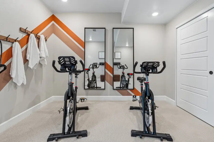 Furnished interior view inside a new home in Trailstone, Arvada (Image 61).