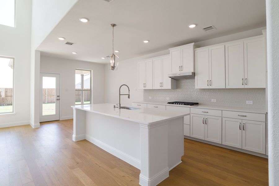 Furnished interior view inside a new home in Enclave at Legacy Hills, Celina (Image 7).