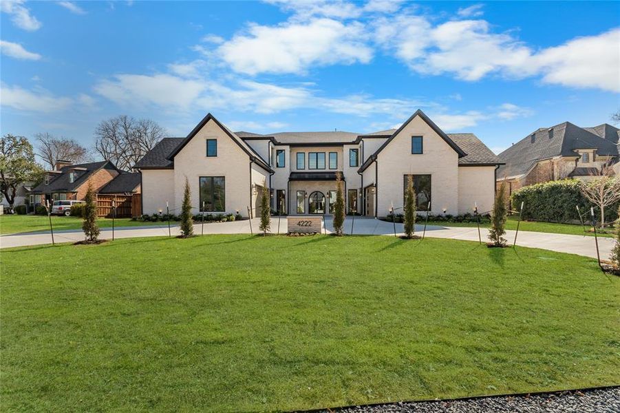 front elevation front elevation