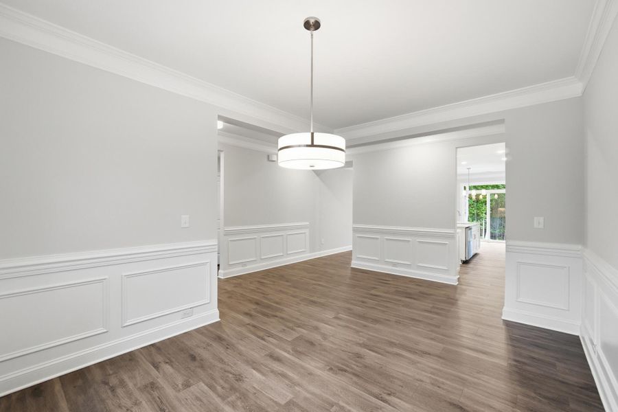 Spacious, unfurnished interior of a new home in Chasewood, Mint Hill (Image 15). Spacious, unfurnished interior of a new home in Chasewood, Mint Hill (Image 15).