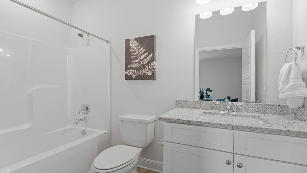 Furnished interior view inside a new home in Fallschase, Tallahassee (Image 33).