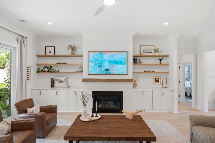 Furnished interior view inside a new home in , Mount Pleasant (Image 63).