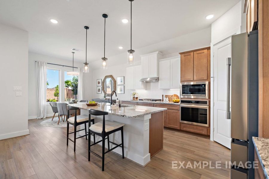 Representative furnished interior of a home built from the The Edward by Davidson Homes LLC in Lago Mar, Texas City (Image 10).