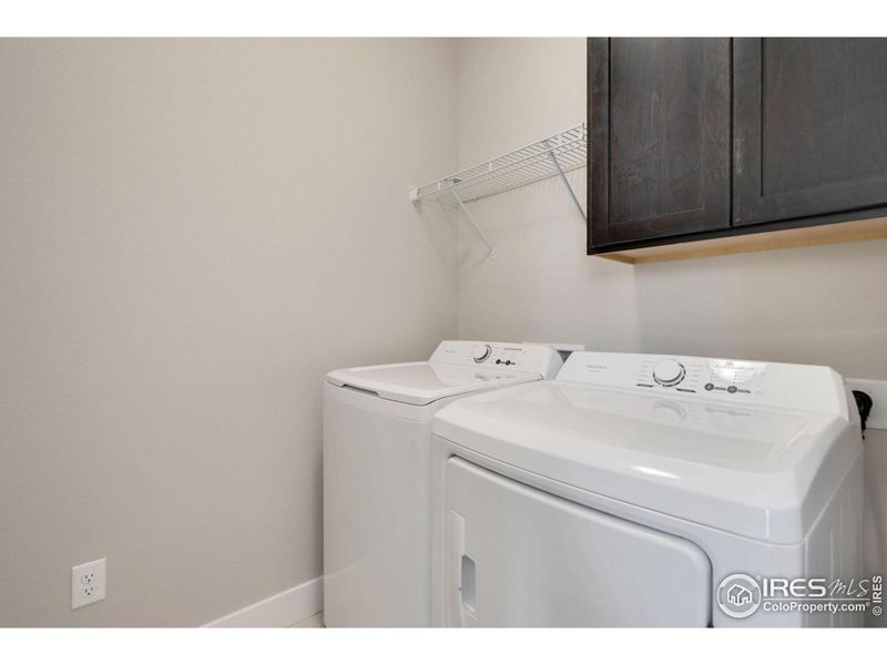 Washer/Dryer on 2nd Level With Bedrooms