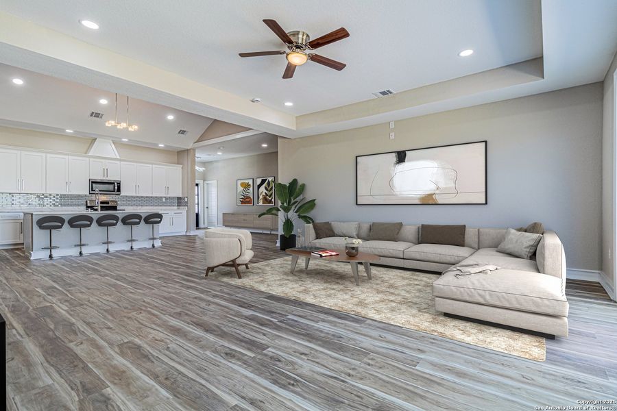 Furnished interior view inside a new home in , Atascosa (Image 9). Furnished interior view inside a new home in , Atascosa (Image 9).