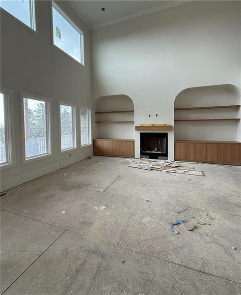 In-progress construction of a new home in , Buford, GA (Image 5).