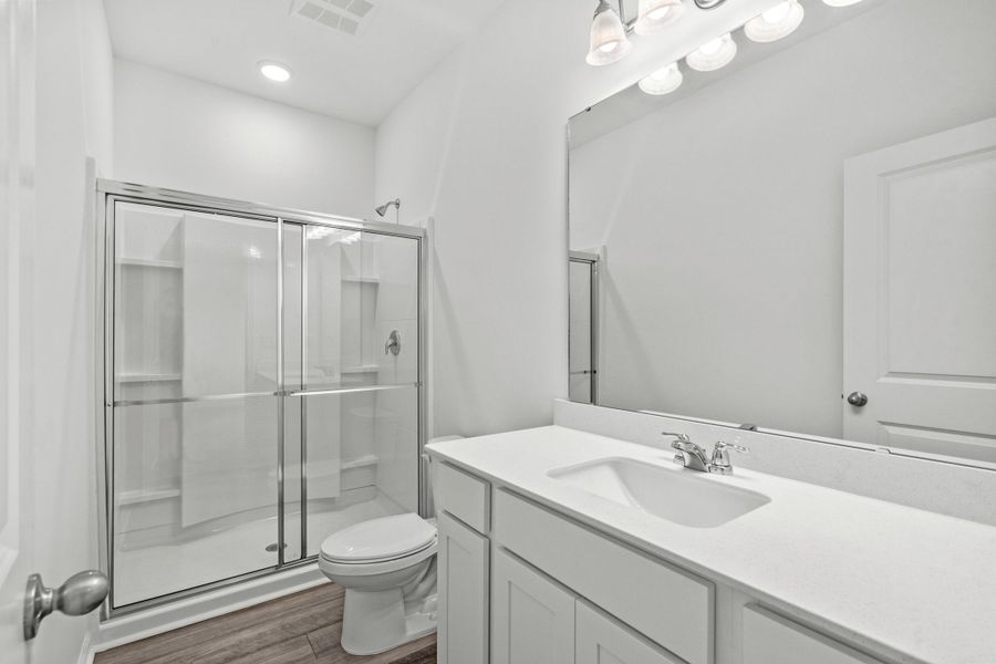 Furnished interior view inside a new home in Pender Woods at Cane Bay, Summerville (Image 6).