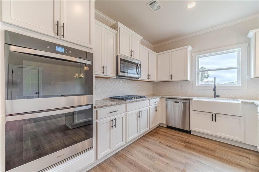 Furnished interior view inside a new home in , Covington (Image 9).