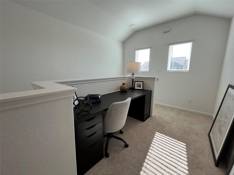 For demonstration purposes only. This will be the same interior layout. Upstairs tech/flex space