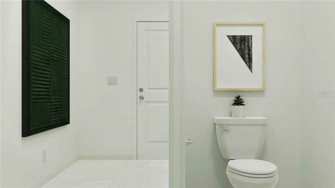 Furnished interior view inside a new home in , Davenport (Image 9).