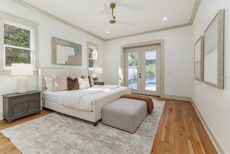 Furnished interior view inside a new home in , Lakeland (Image 7).
