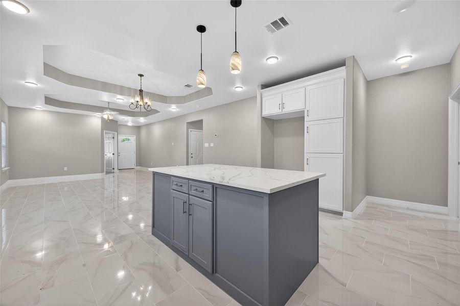 Furnished interior view inside a new home in , Houston (Image 12).