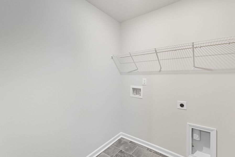 Representative unfurnished interior of a home built from the Palmetto II by McGuinn Homes in Clarke Townes, Anderson (Image 58).