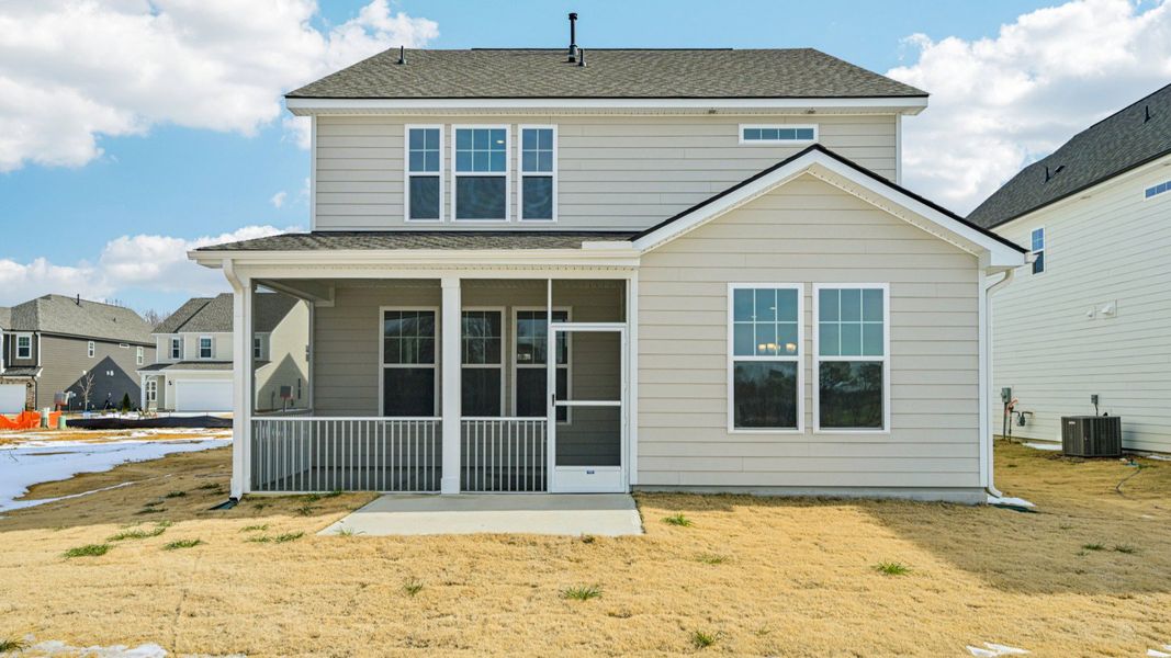 Representative furnished interior of a home built from the Merlot by DRB Homes in The Farm at Neill's Creek, Lillington (Image 20).
