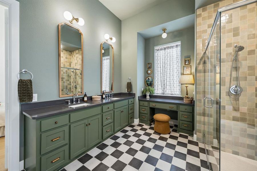 Furnished interior view inside a new home in , Rockwall (Image 11).