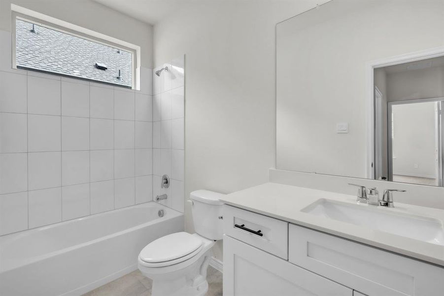 Furnished interior view inside a new home in The Landing at Hidden Lakes, McKinney (Image 6).