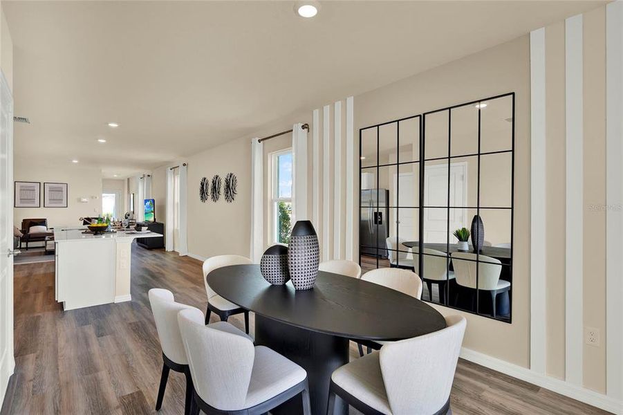 Furnished interior view inside a new home in Crossroads at Kelly Park, Apopka (Image 13).