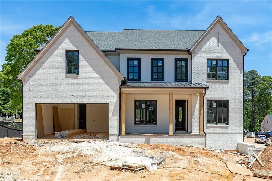 In-progress construction of a new home in , Buford, GA (Image 31).