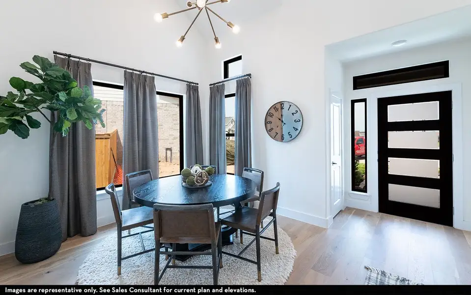 Furnished interior view inside a new home in Wildrye, Waller (Image 3).