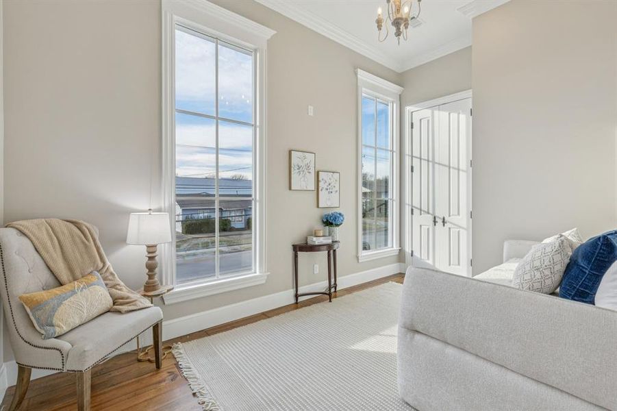 Furnished interior view inside a new home in , Rockwall (Image 23).