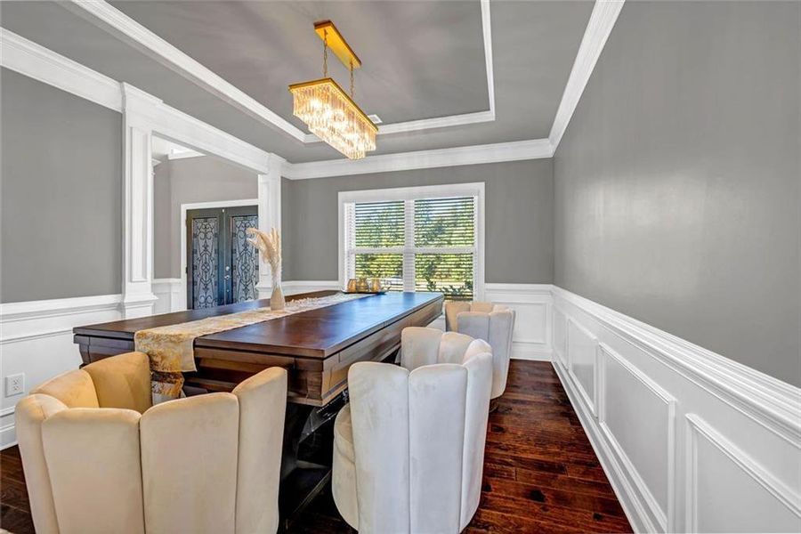 Furnished interior view inside a new home in , Douglasville (Image 27). Furnished interior view inside a new home in , Douglasville (Image 27).