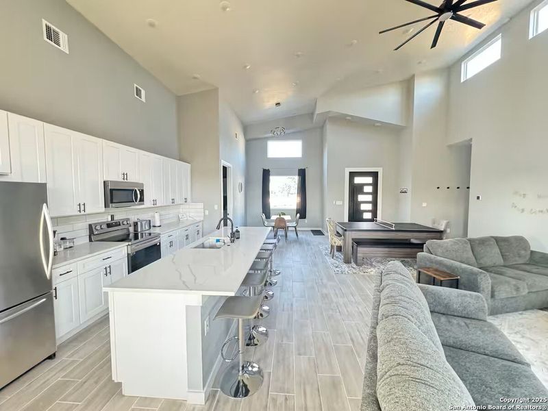 Furnished interior view inside a new home in , Spring Branch (Image 6).