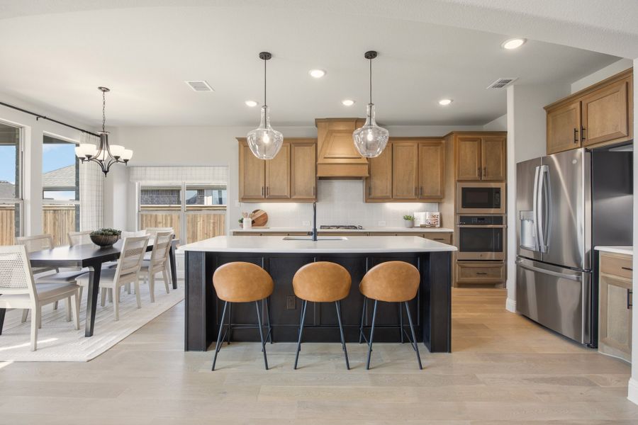 Furnished interior view inside a new home in Silo Mills, Joshua (Image 6).