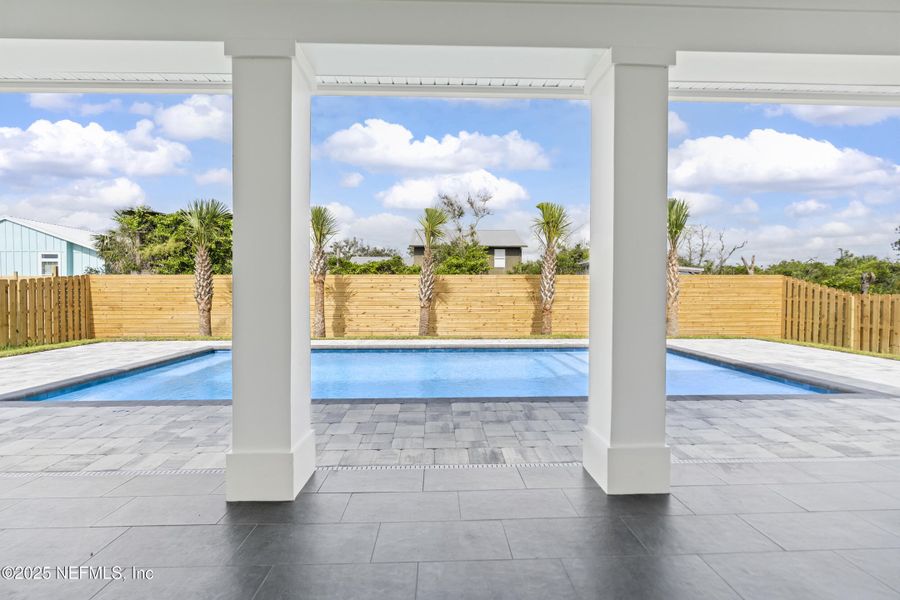 Exterior details and patio area of a home in , St. Augustine (Image 28). Exterior details and patio area of a home in , St. Augustine (Image 28).
