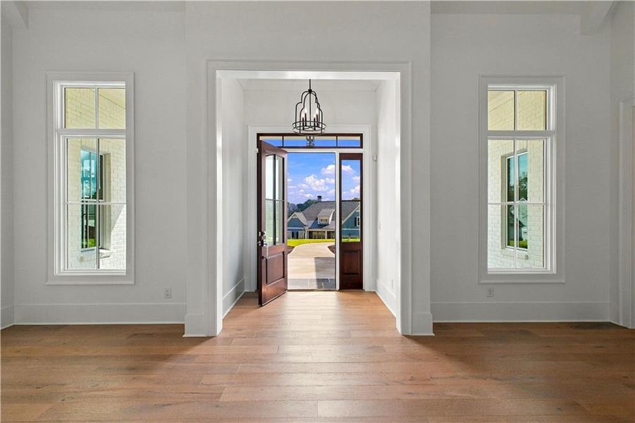Spacious, unfurnished interior of a new home in , Dawsonville (Image 19).
