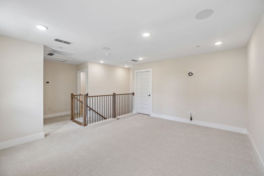 Representative unfurnished interior of a home built from the Calabar by Pulte Homes in Bradshaw Farms Reserve, Mount Juliet (Image 48). Representative unfurnished interior of a home built from the Calabar by Pulte Homes in Bradshaw Farms Reserve, Mount Juliet (Image 48).