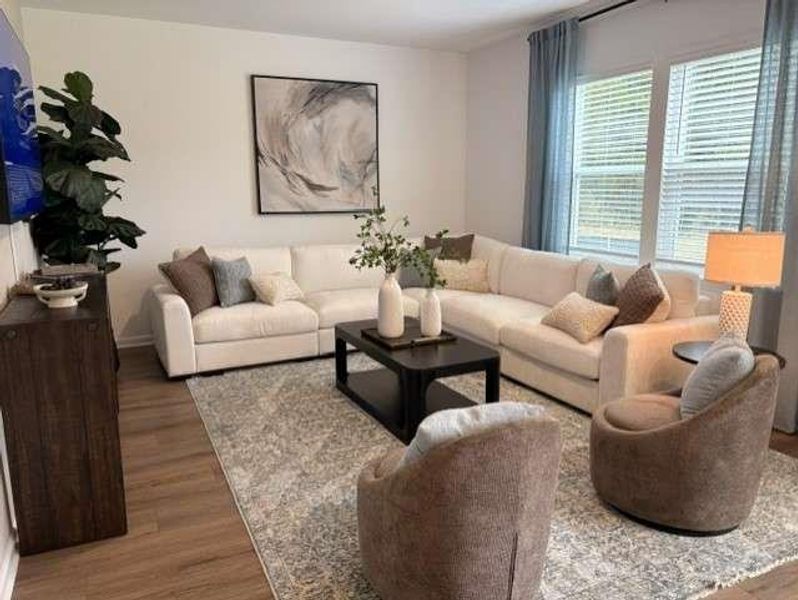 Furnished interior view inside a new home in , Athens (Image 16).