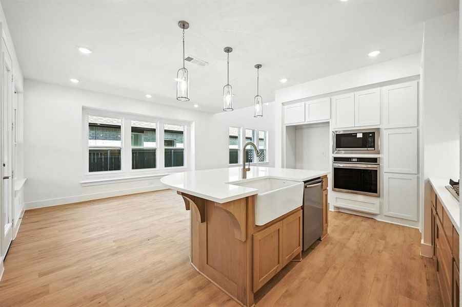 Furnished interior view inside a new home in Pecan Square: 40ft. lots, Northlake (Image 6). Furnished interior view inside a new home in Pecan Square: 40ft. lots, Northlake (Image 6).