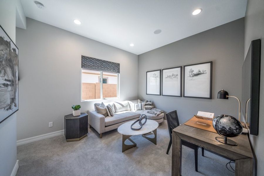 Furnished interior view inside a new home in Allen Ranches, Litchfield Park (Image 33).
