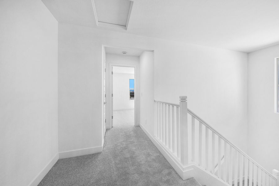 Spacious, unfurnished interior of a new home in Artisan at Asante Vista Collection, Surprise (Image 24).