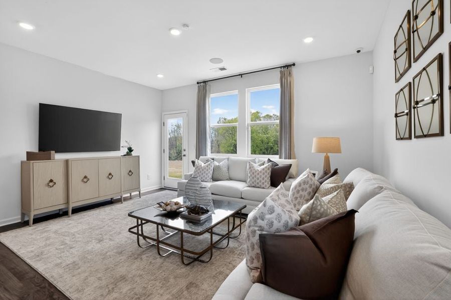 Representative furnished interior of a home built from the Linville by Taylor Morrison in Fincastle Glen, Shelby (Image 10).
