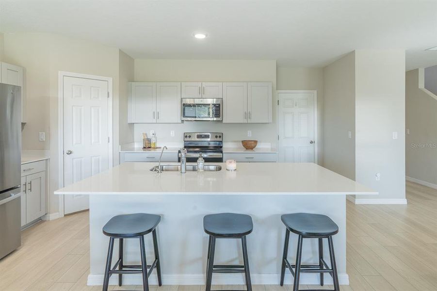 Furnished interior view inside a new home in Pasadena Point, Wesley Chapel (Image 5). Furnished interior view inside a new home in Pasadena Point, Wesley Chapel (Image 5).