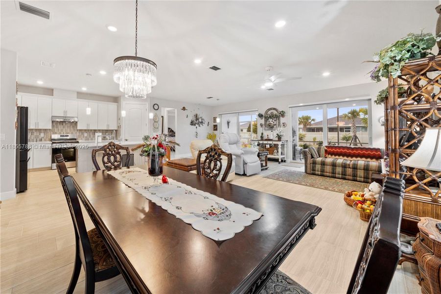 Furnished interior view inside a new home in Del Webb Tradition, Port St. Lucie (Image 15).