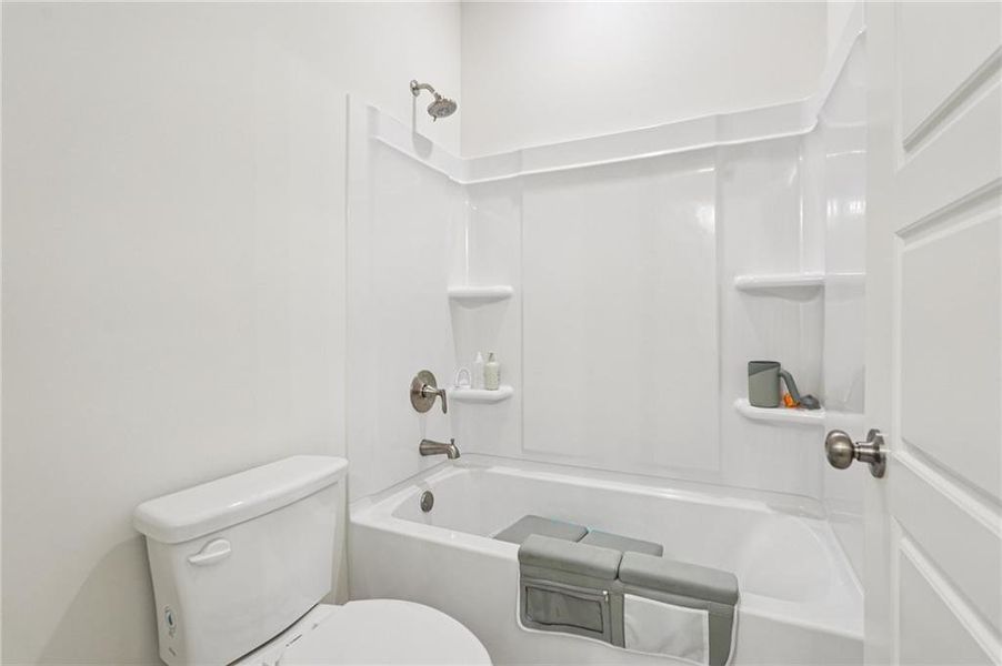 Furnished interior view inside a new home in Fireside Farms, Dawsonville (Image 44).