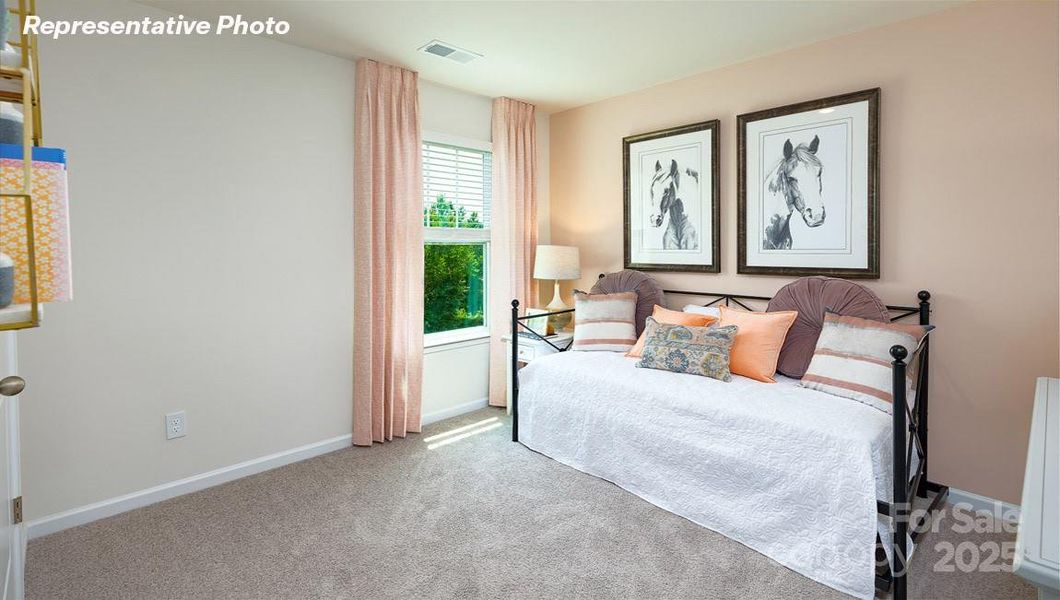 Furnished interior view inside a new home in Secrest Commons, Monroe (Image 14).