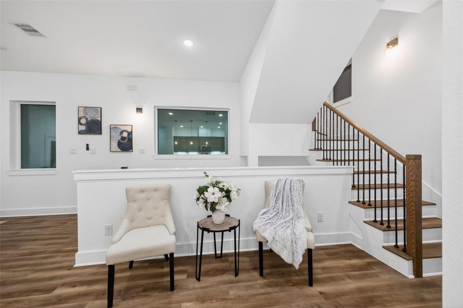 Furnished interior view inside a new home in , Houston (Image 10).