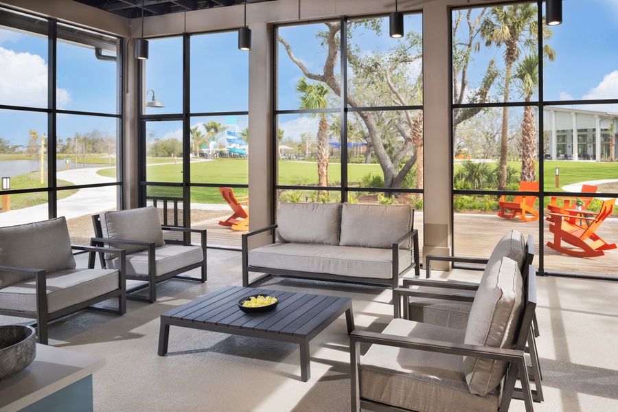 Community amenities in Longmeadow at North River Ranch, Parrish (Image 18). Community amenities in Longmeadow at North River Ranch, Parrish (Image 18).