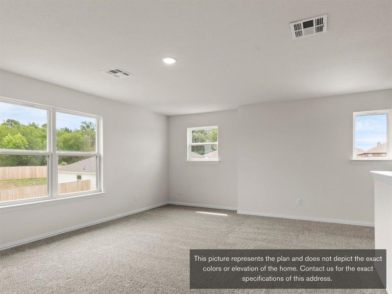 Spacious, unfurnished interior of a new home in , Waco (Image 15).