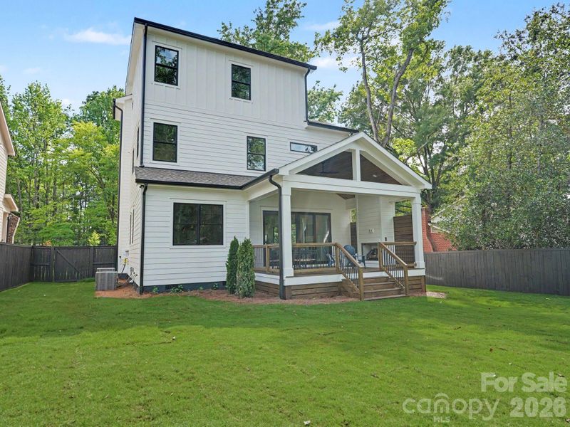 Exterior details and patio area of a home in , Charlotte (Image 28). Exterior details and patio area of a home in , Charlotte (Image 28).