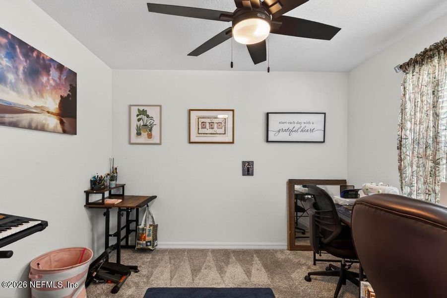 Furnished interior view inside a new home in Wells Landing, Jacksonville (Image 41). Furnished interior view inside a new home in Wells Landing, Jacksonville (Image 41).