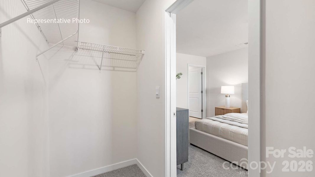 Spacious, unfurnished interior of a new home in The Townes at Troutman, Troutman (Image 17).