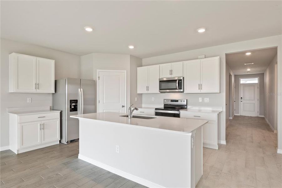 Furnished interior view inside a new home in Seagrass, Punta Gorda (Image 5).