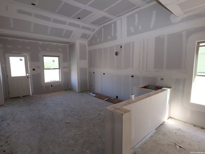 In-progress construction of a new home in Paloma Park, Converse, TX (Image 28).