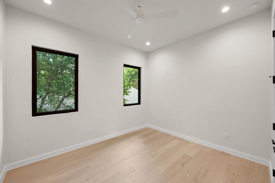 Hardwood floors and generous windows create a light and inviting atmosphere. Hardwood floors and generous windows create a light and inviting atmosphere.